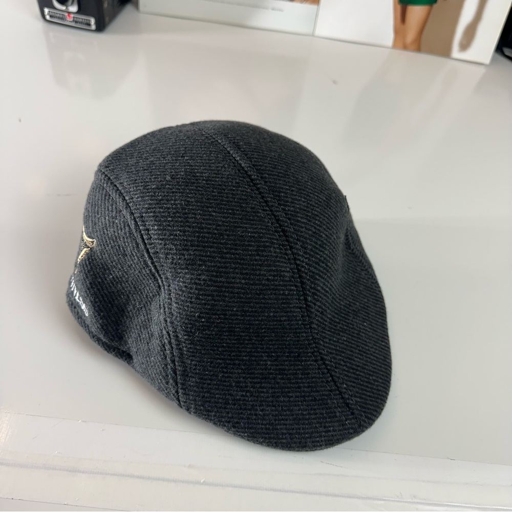 Guinness Irish Tweed Flat Cap | Black · Driving Ivy Hat - Picture 3 of 7
